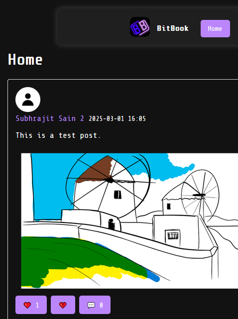Screenshot of Project 1